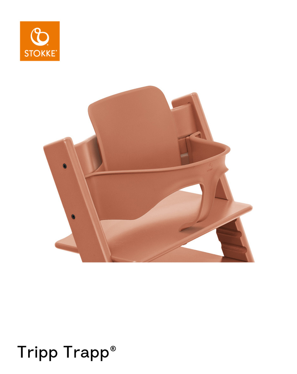 Tripp Trapp® Baby Set² Terracotta Stokke Prénatal