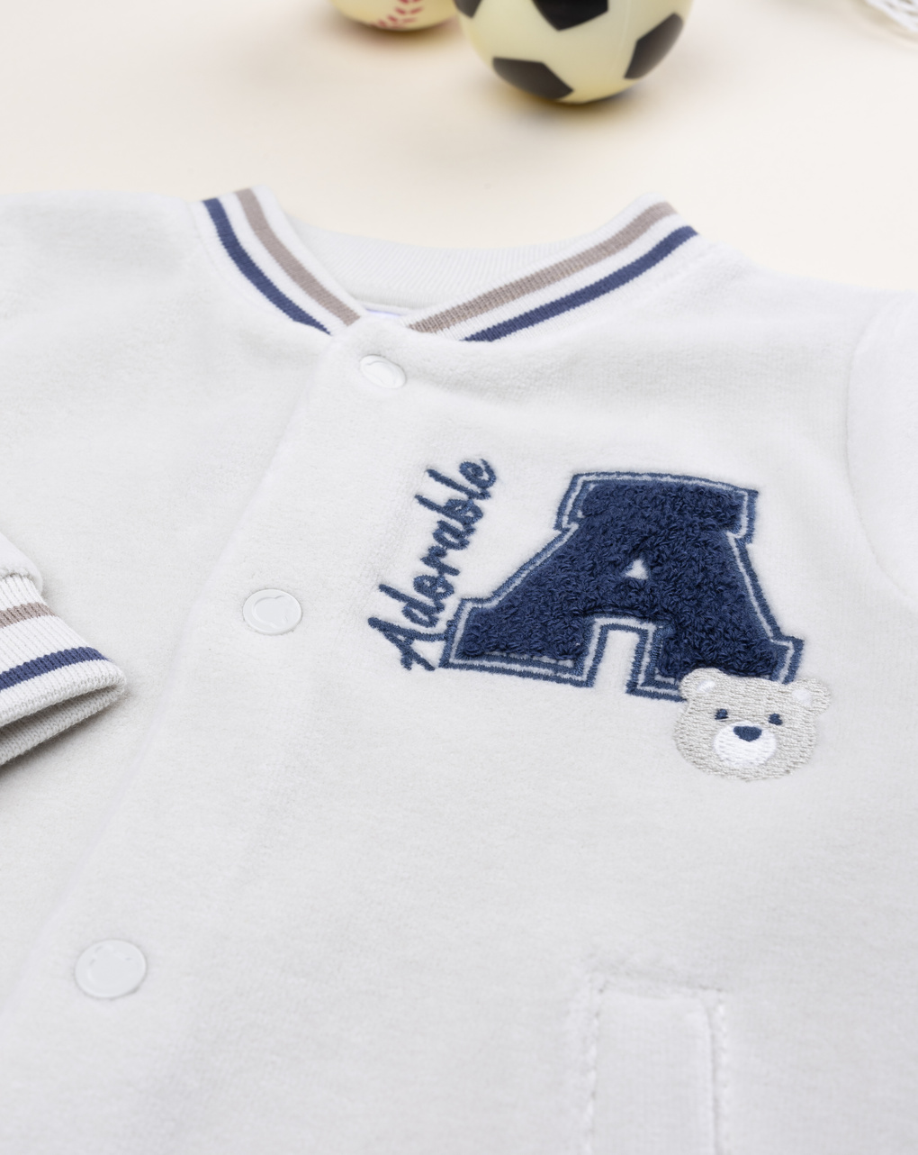 Tutina bimbo beige "adorable"