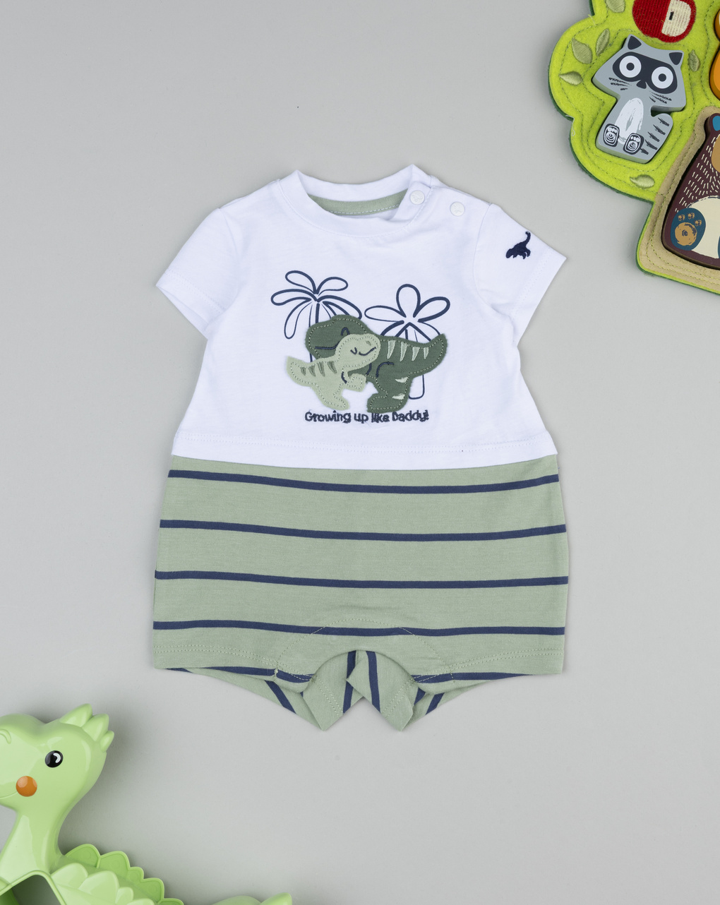 Pagliaccetto effetto doppio dinosauri