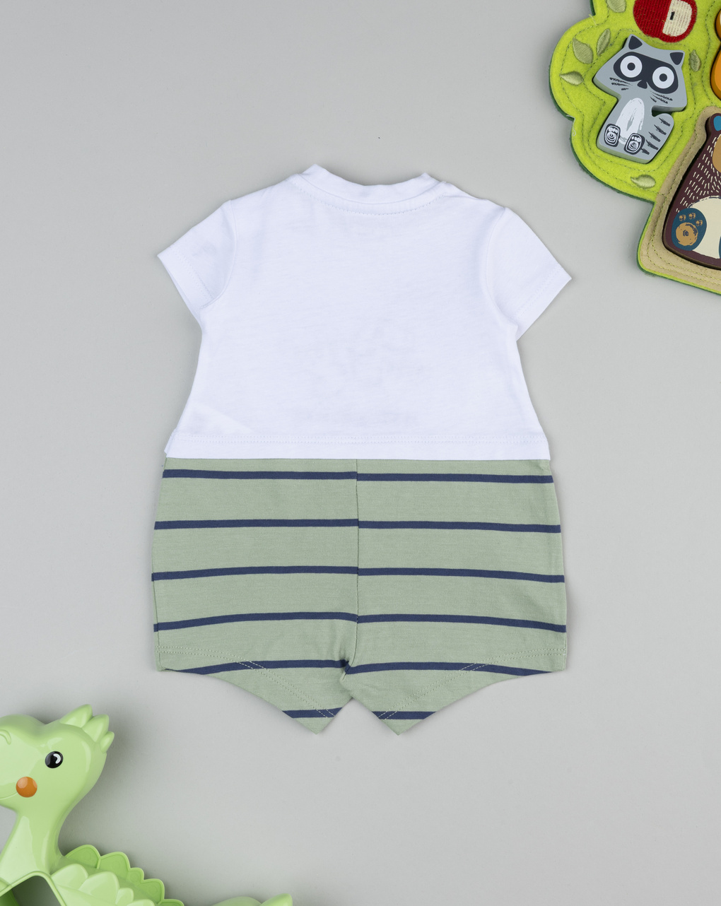 Pagliaccetto effetto doppio dinosauri