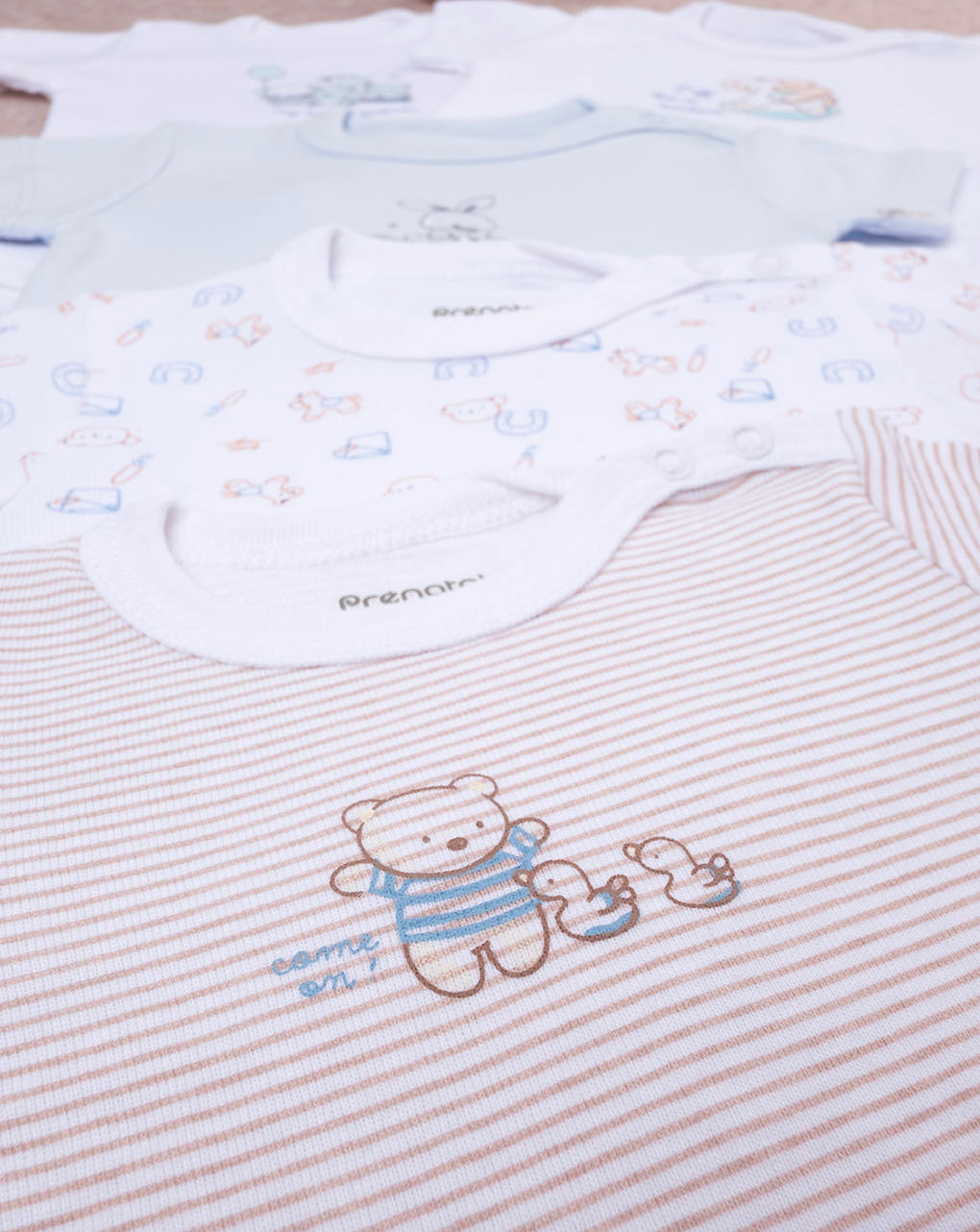 Pack x5 body intimi manica corta bimbo