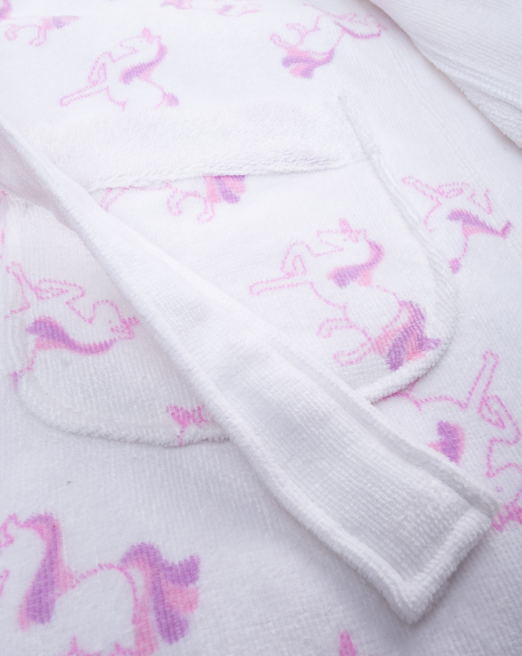 Accappatoio bimba unicorni