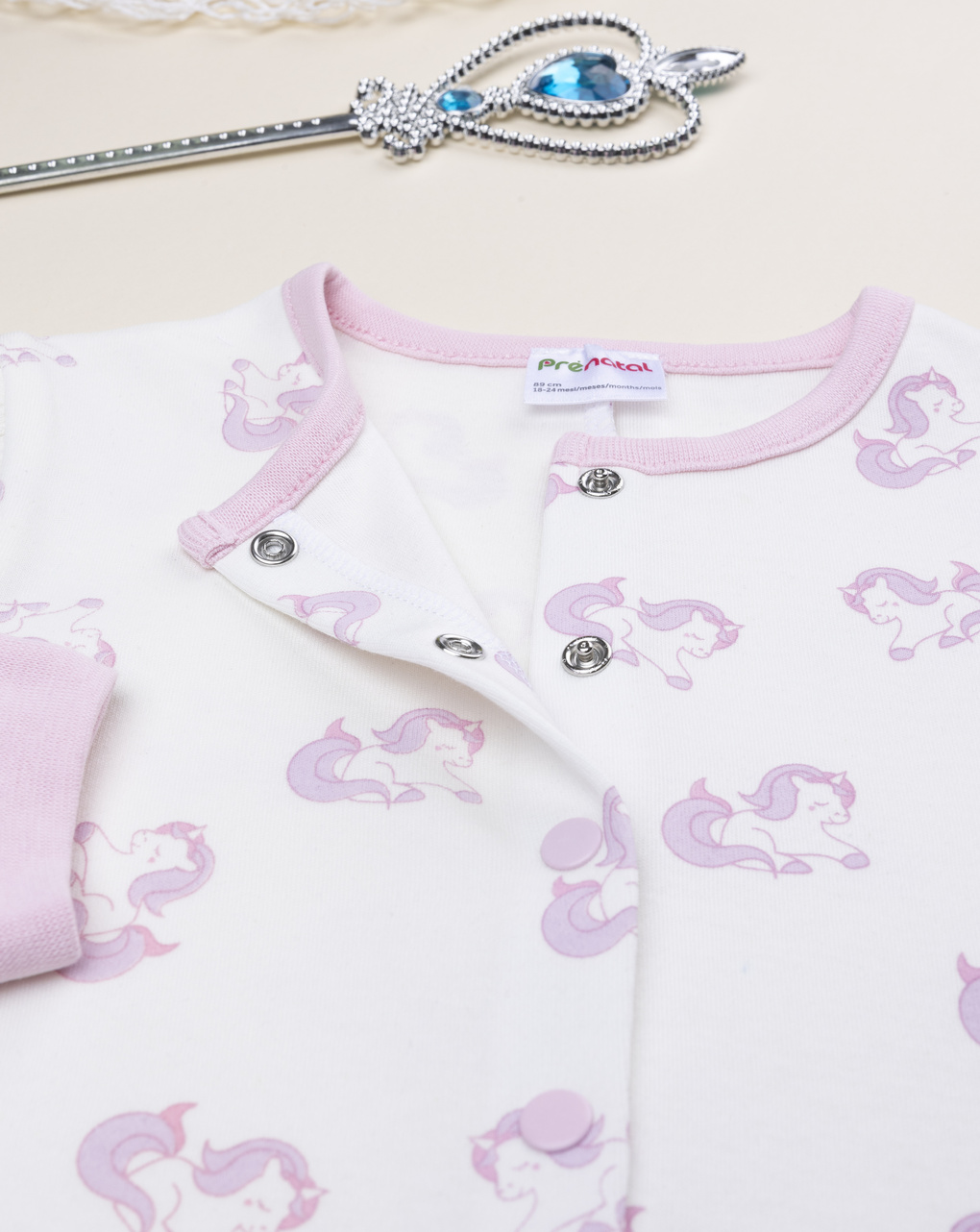 Pigiamone bimba unicorni