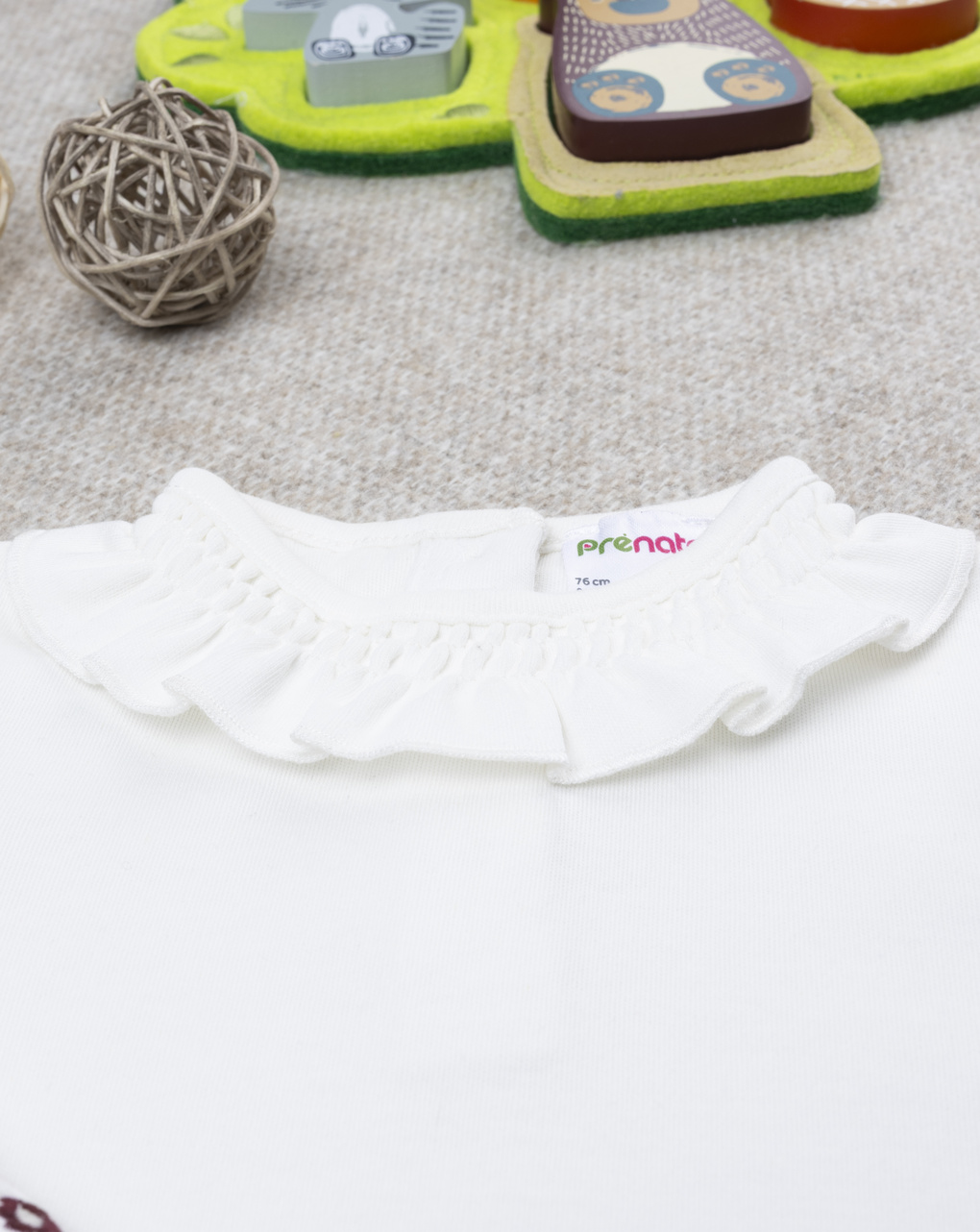 Body bimba bianco orsetti