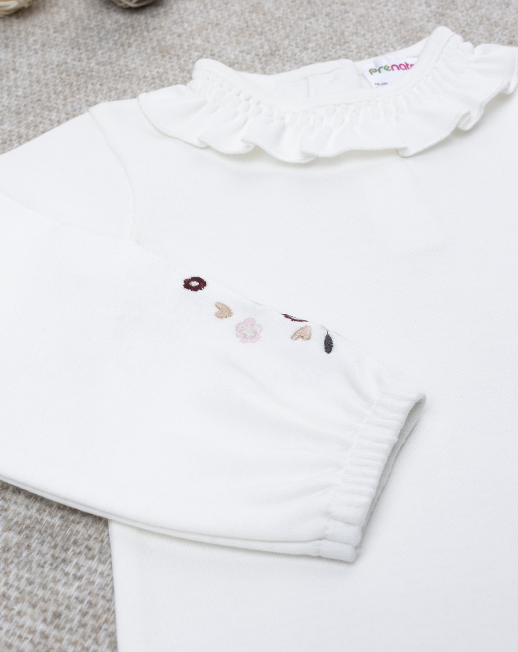 Body bimba bianco orsetti