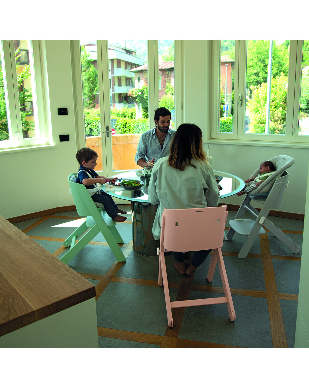 Sedia evolutiva tiramisù naturale - foppapedretti