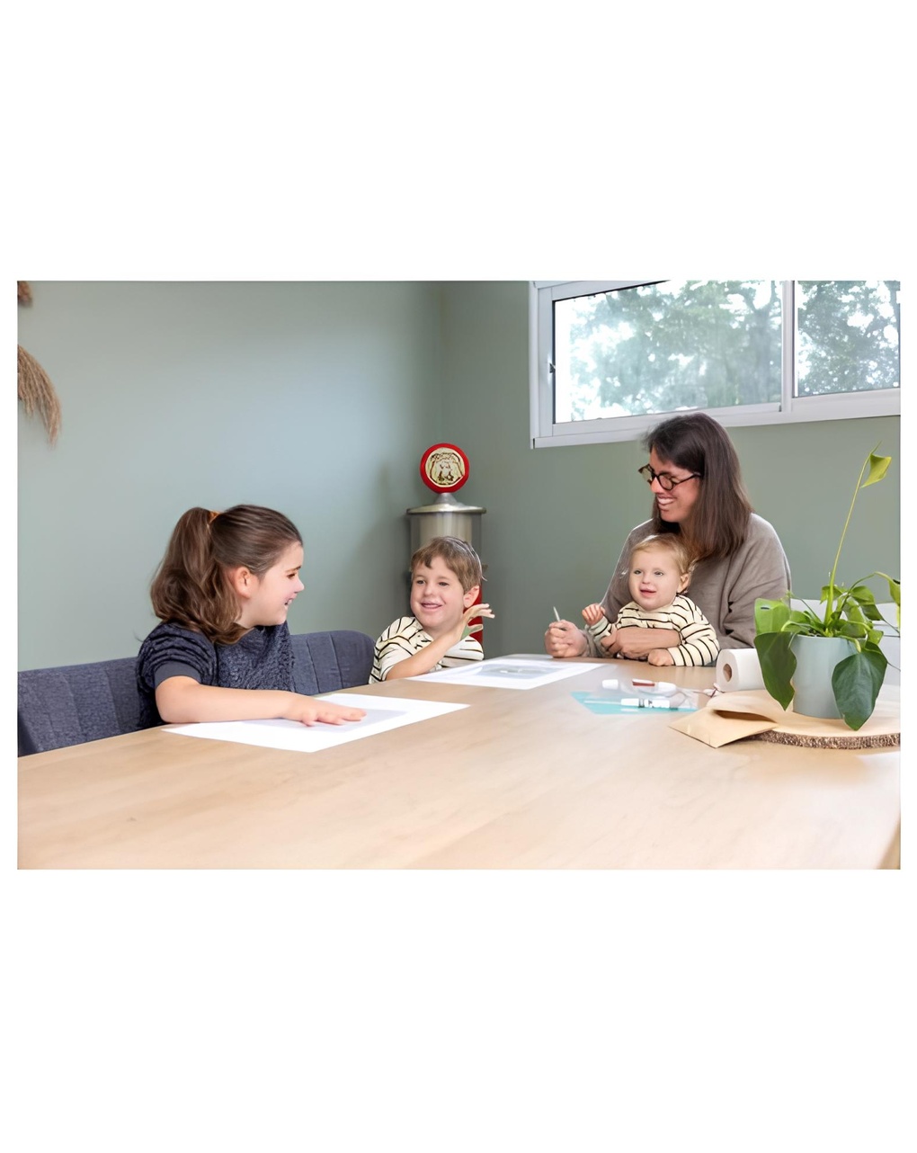 Set creativo tiny creations – family prints kit - tiny love