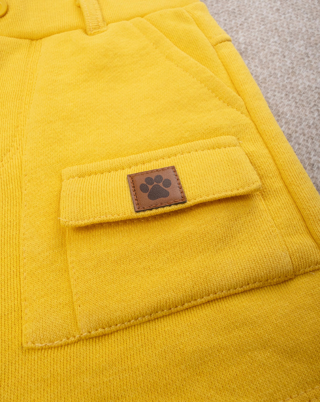Pantalone bimbo giallo