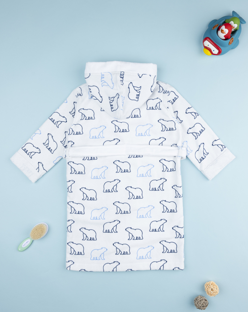 Accappatoio bimbo orsi polari