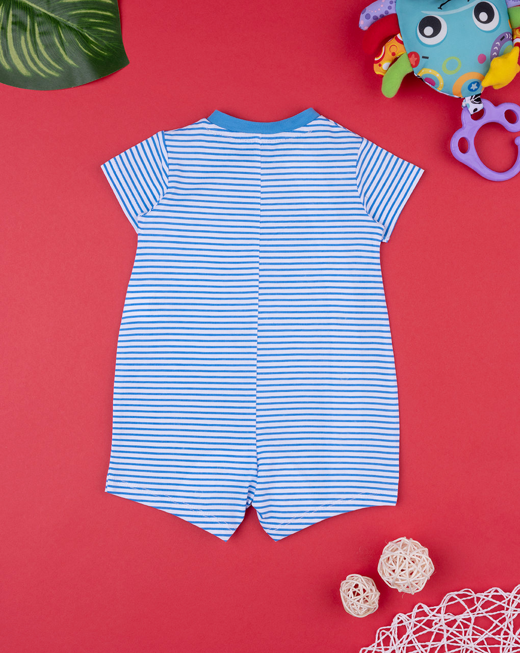 Tutina corta neonato "hippo"