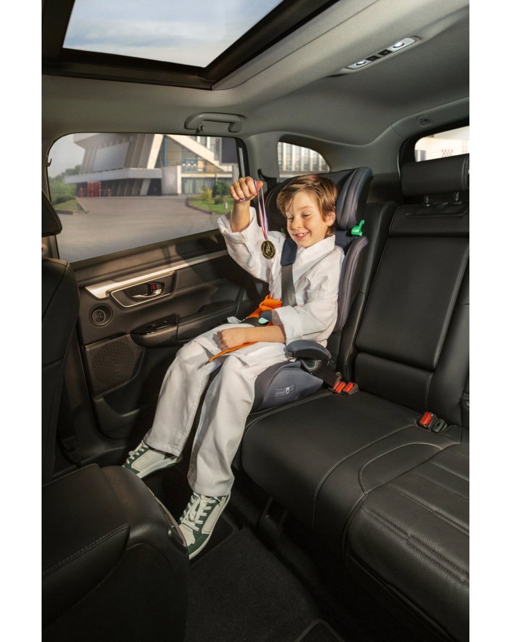 Seggiolino auto quizy i-size black (100–150 cm) - chicco