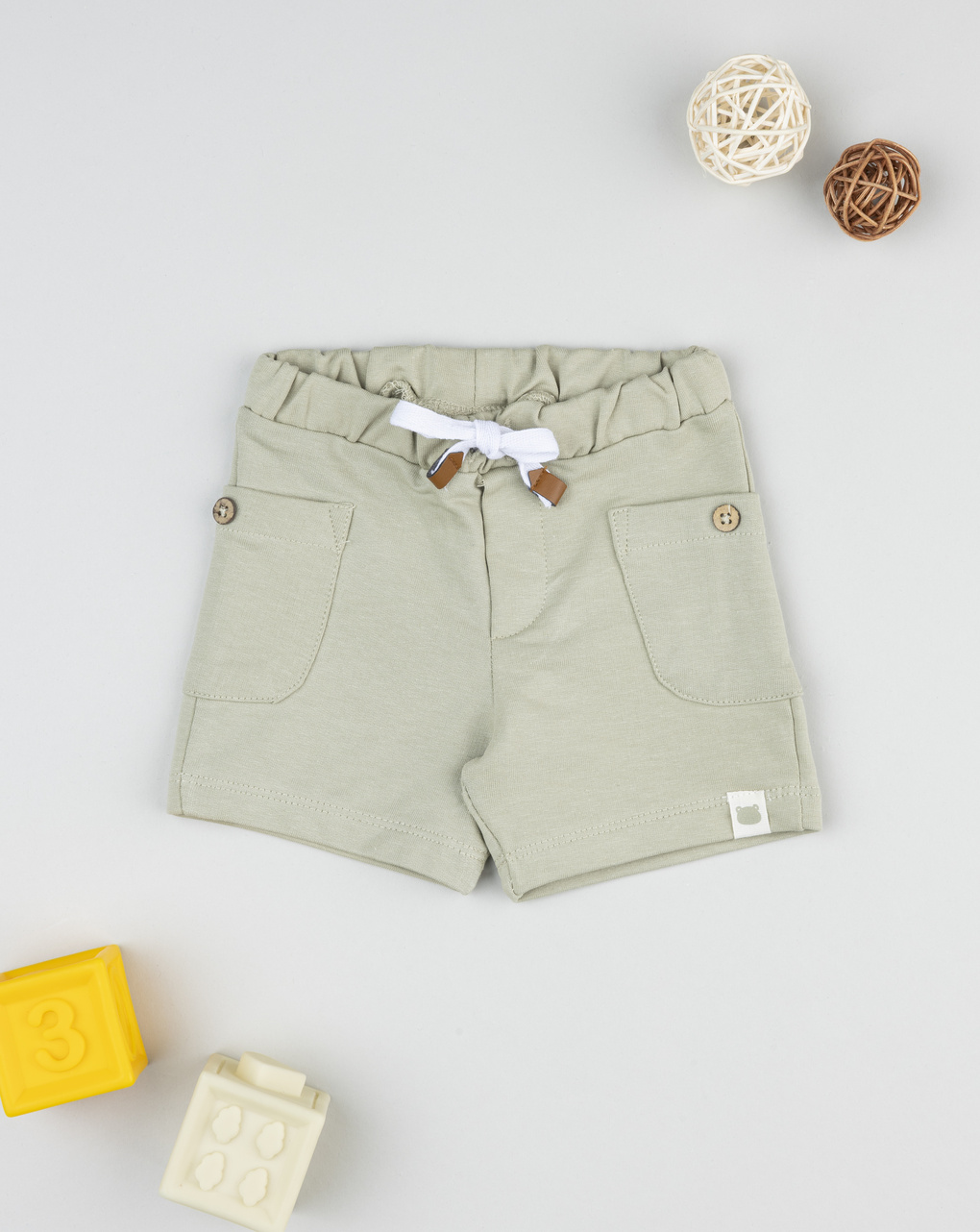 Shorts verde chiaro bimbo