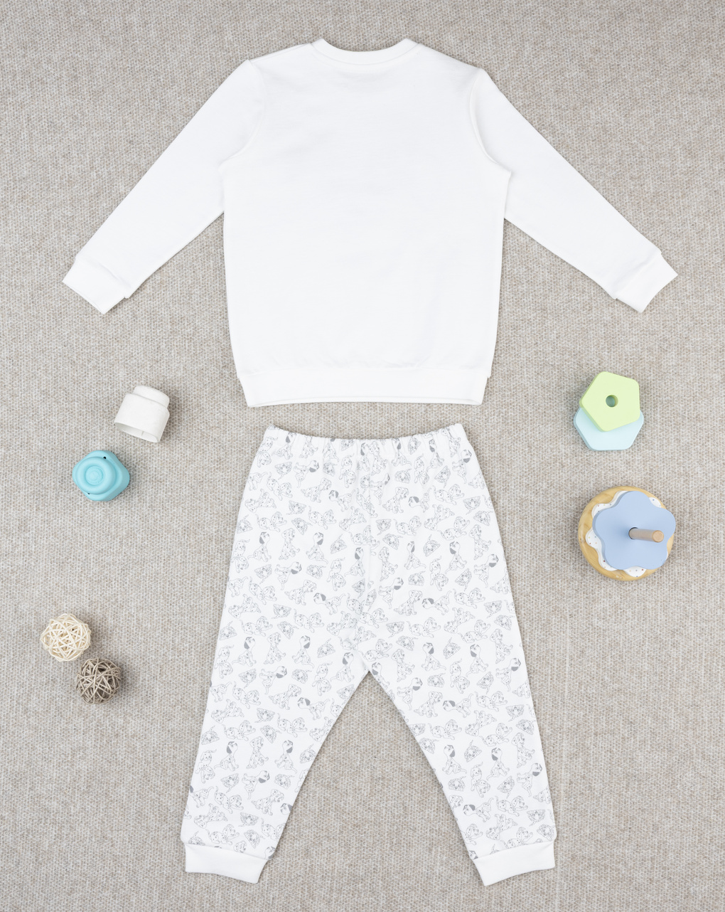 Pigiama felpato bimbo carica 101