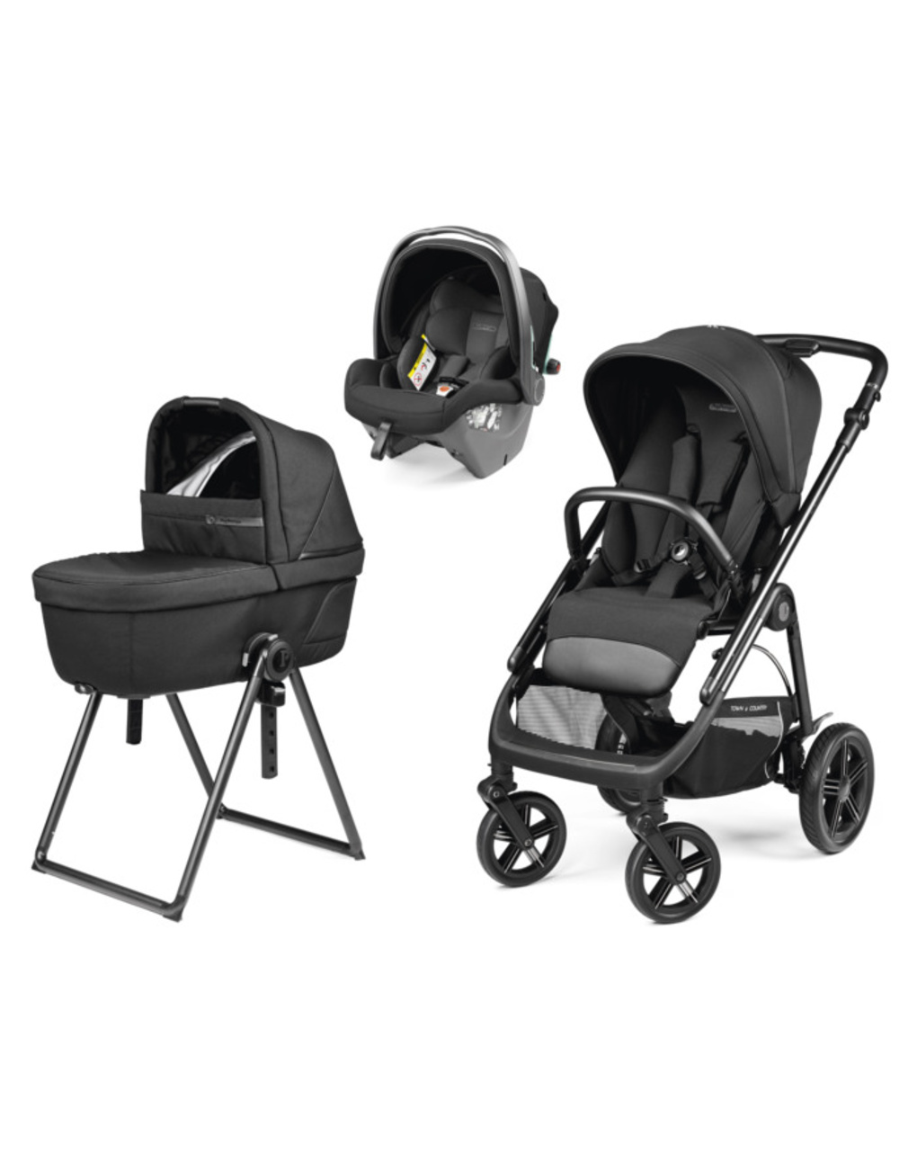 Trio veloce tc belvedere slk - true black - peg perego
