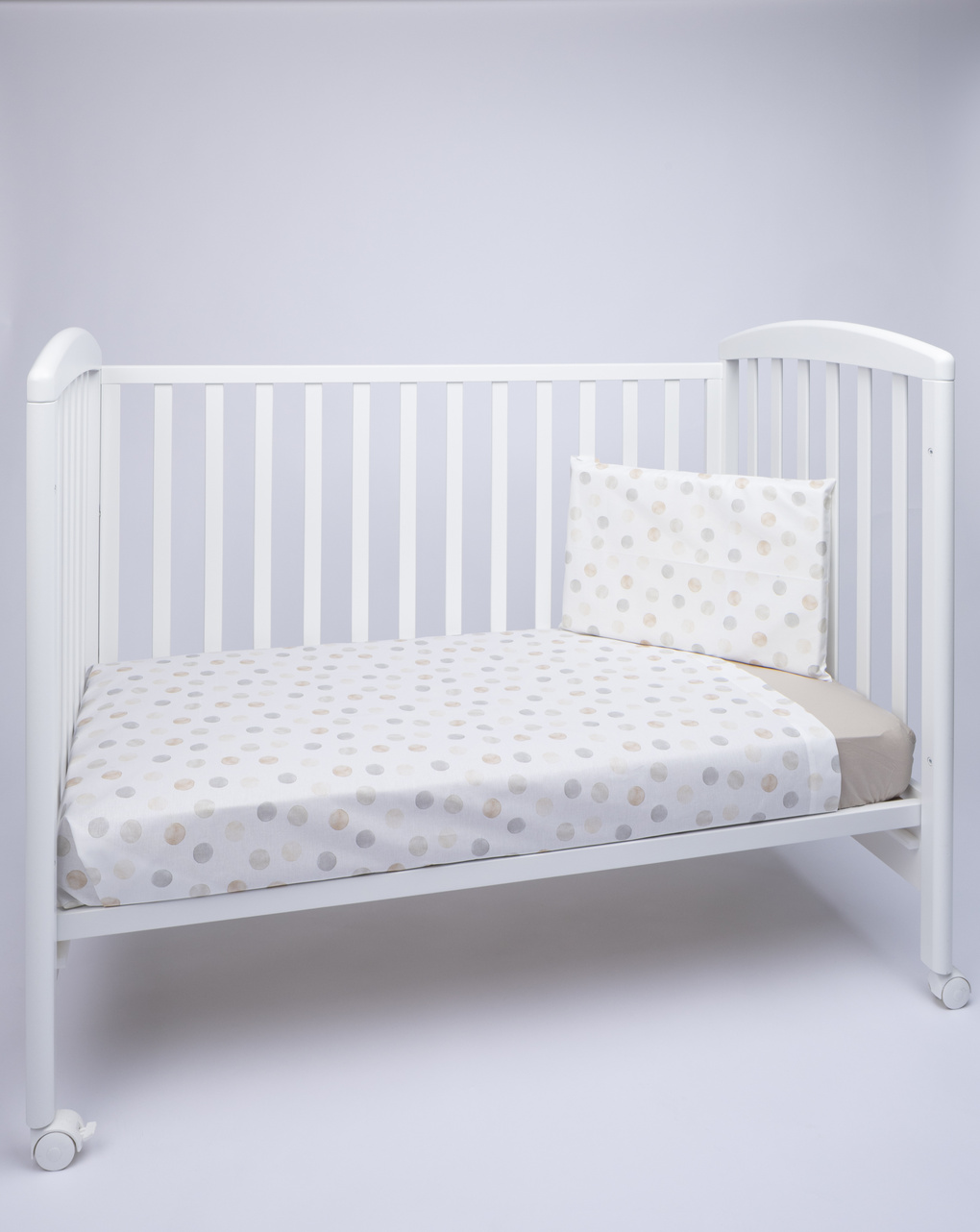 Completo lettino 3 pezzi pois