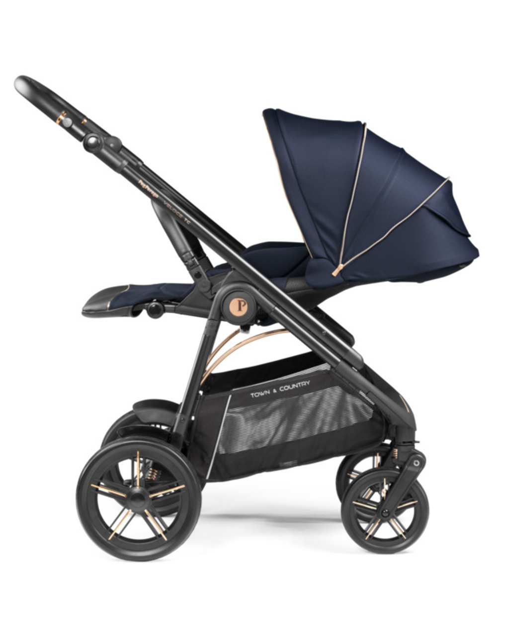 Trio veloce tc flex slk - blue shine - peg perego