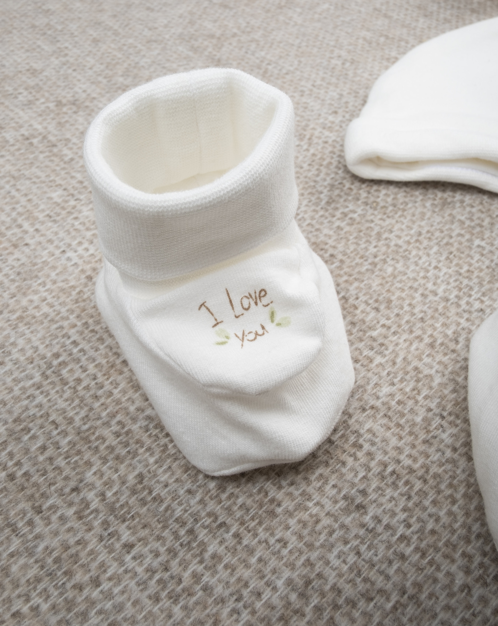 Pack cappello e babbucce bimba con ricamo