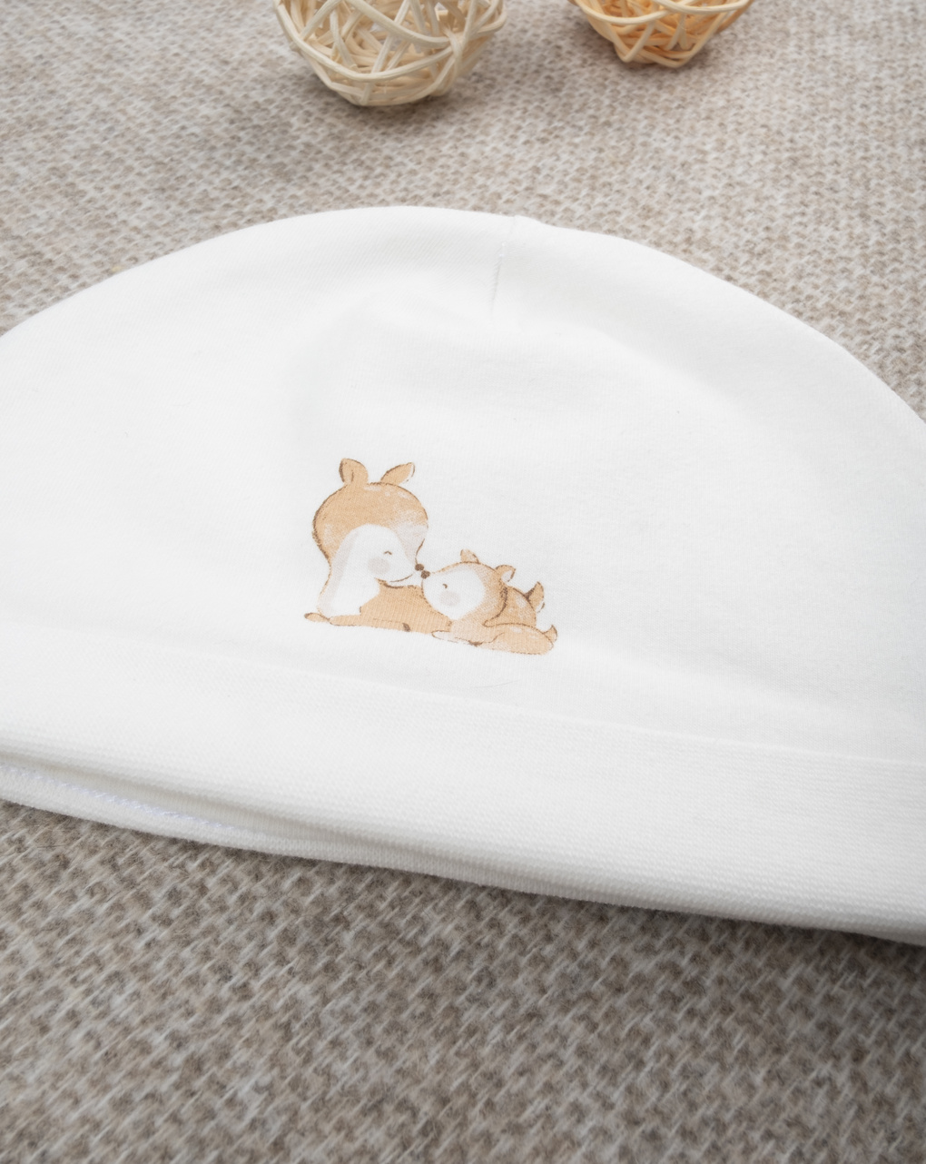 Pack cappello e babbucce bimba con ricamo