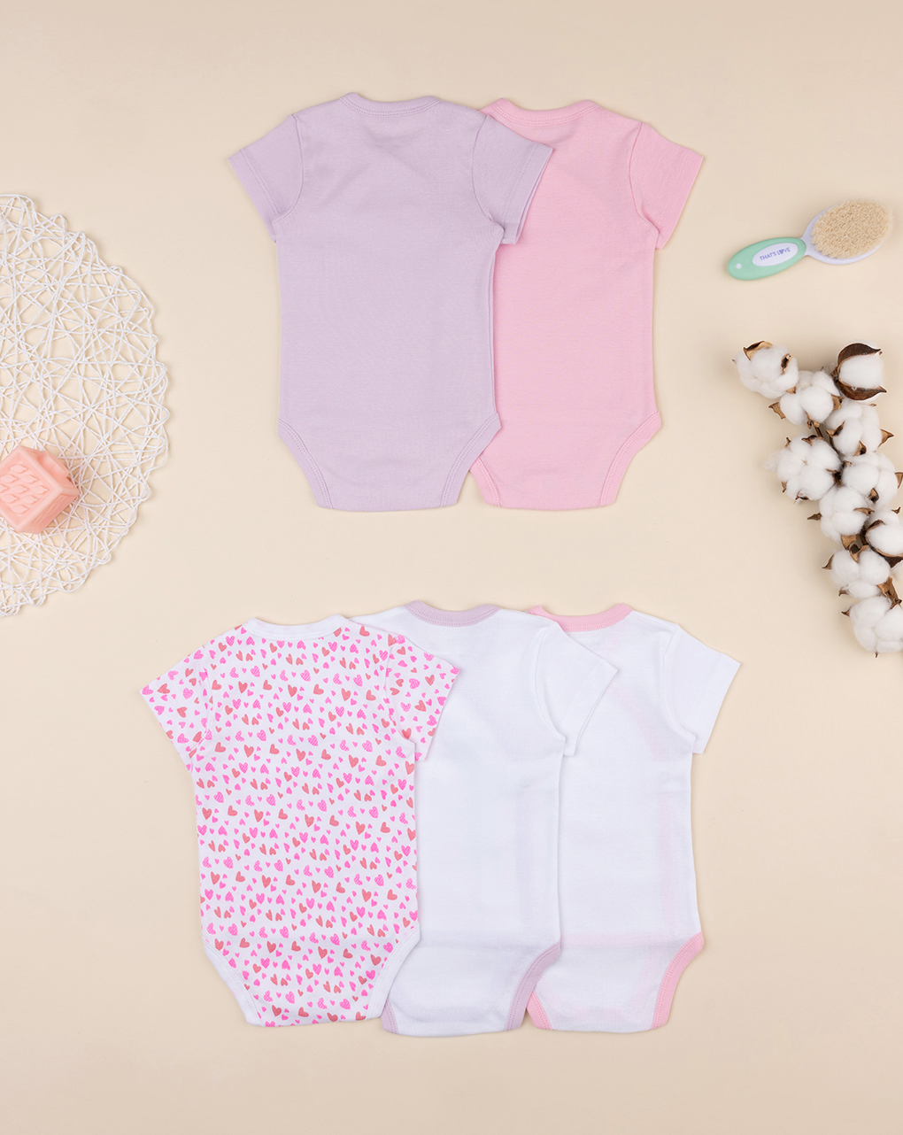 Pack 5 body bimba incrociati