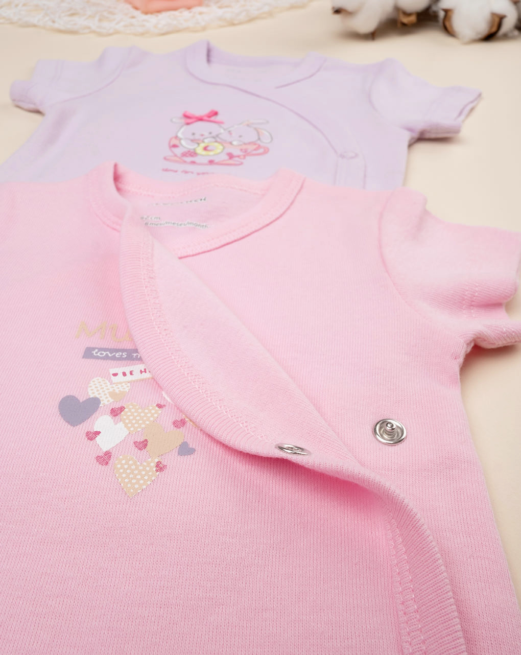 Pack 5 body bimba incrociati