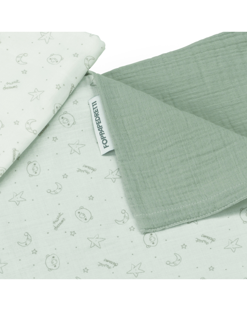 Completo piumone double-face per lettino  - foppapedretti