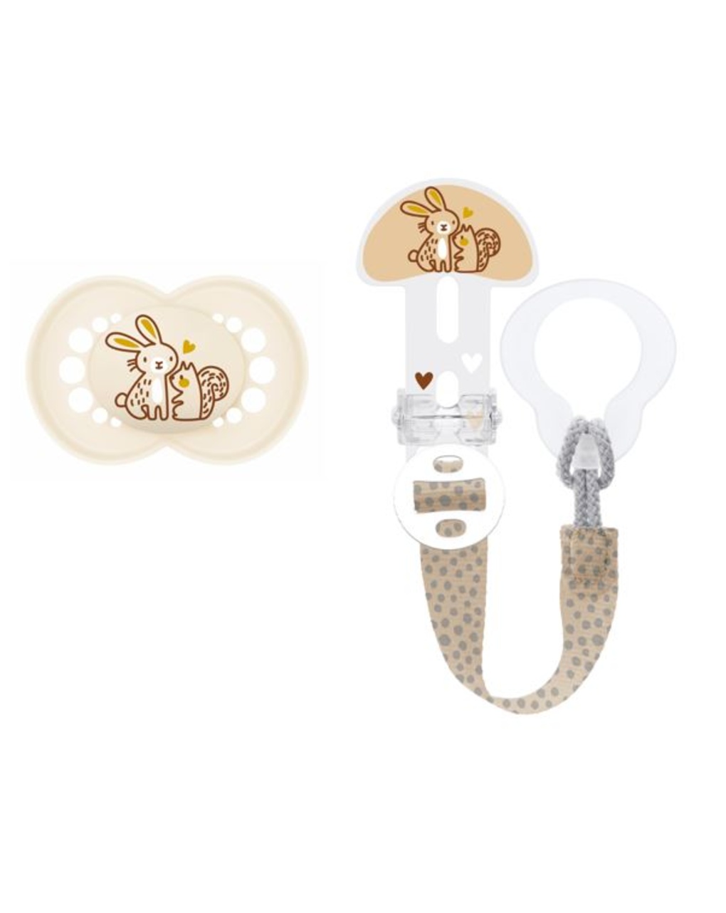 Combi pack succhietto original 16+ mesi + clip it! colori assortiti - mam