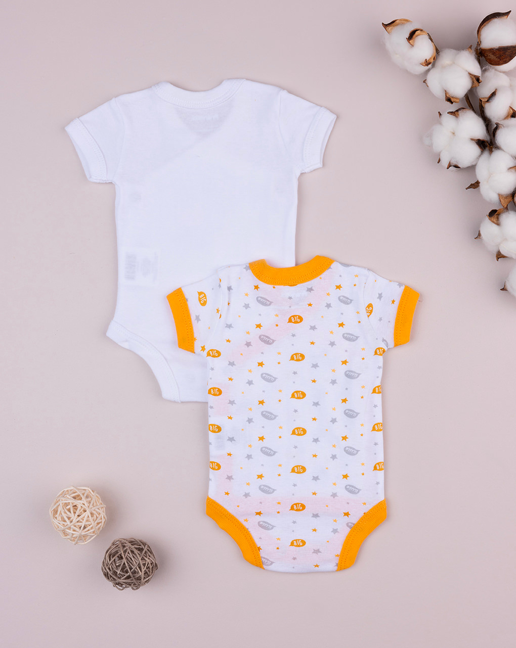 Pack 2 body neonato "animaletti"