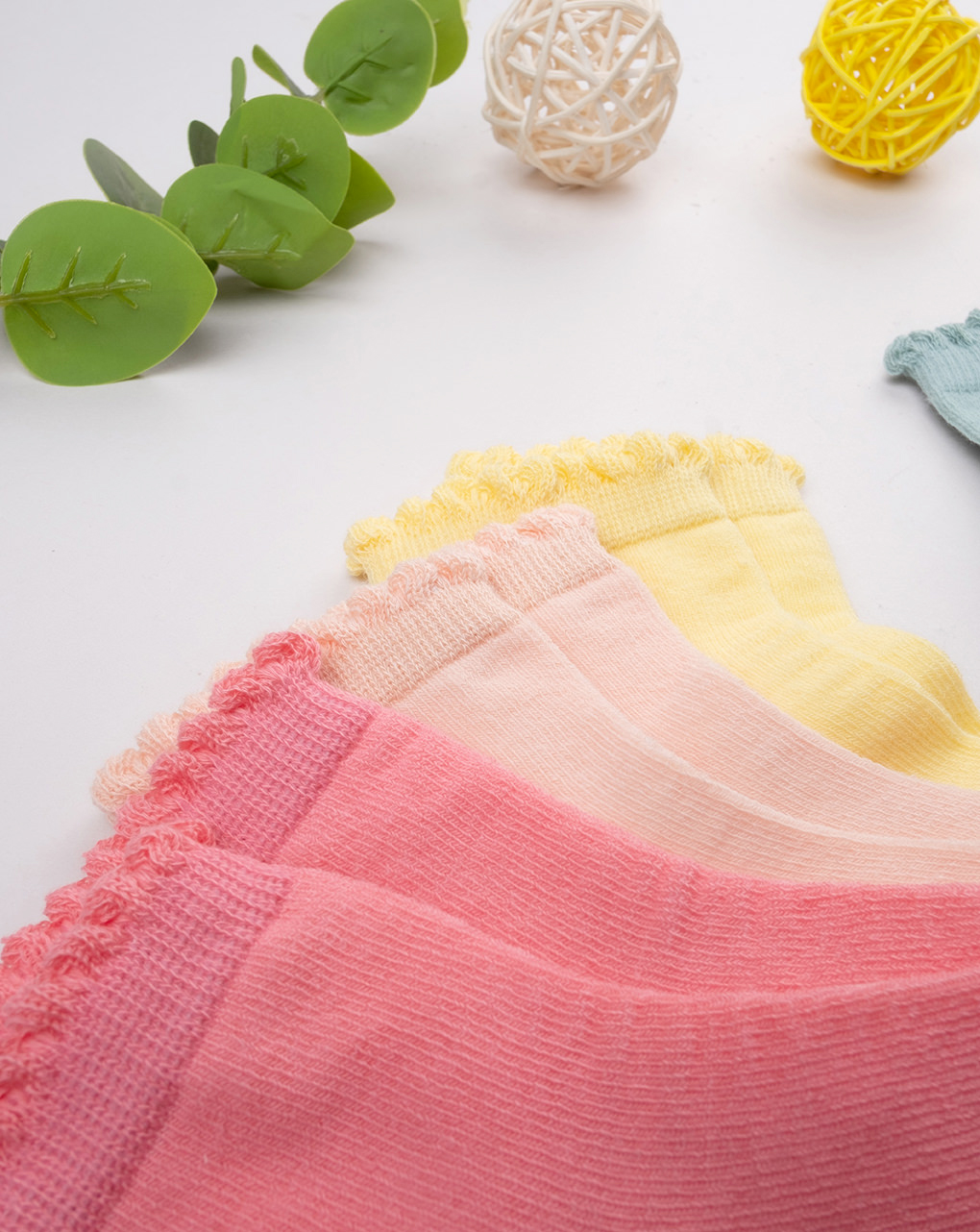 Pack 5 calze bimba multicolor