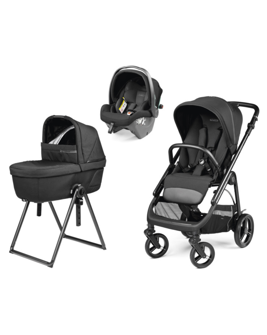 Trio veloce belvedere slk - true black - peg perego