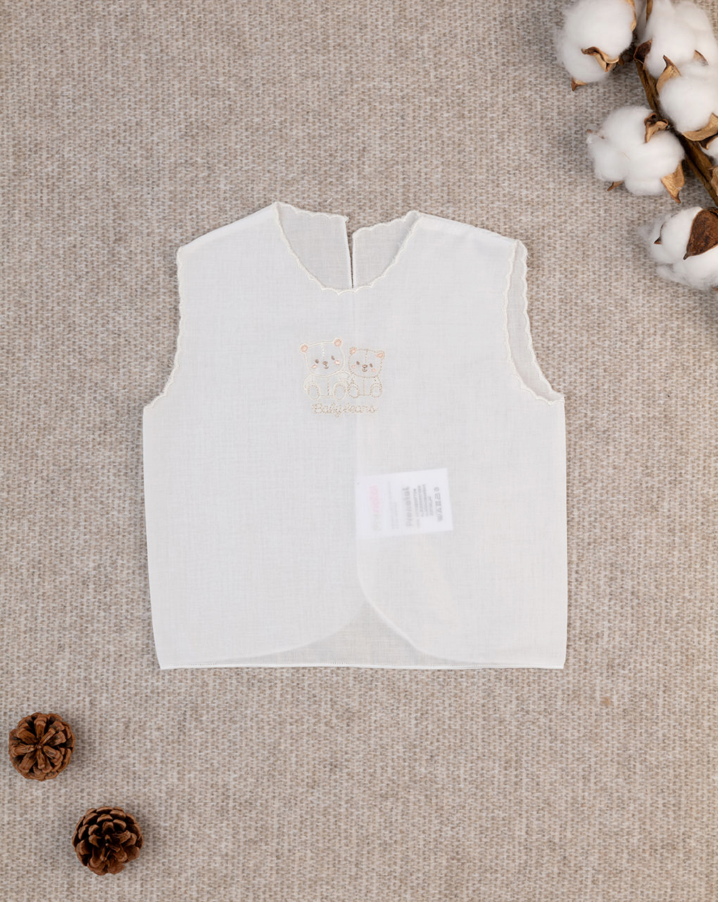 Camicino in mussola unisex