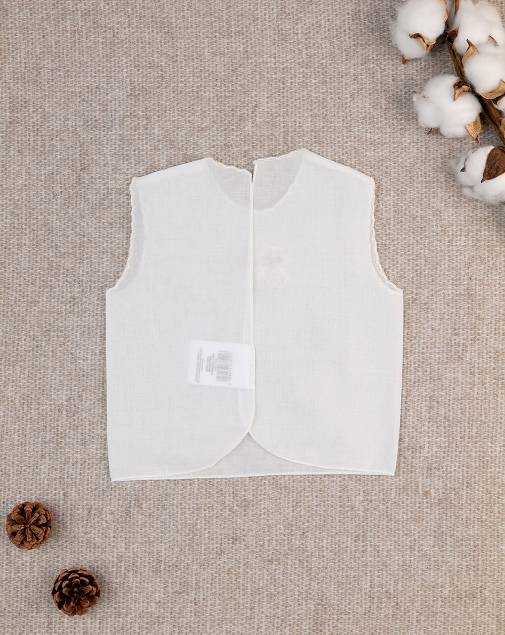 Camicino in mussola unisex