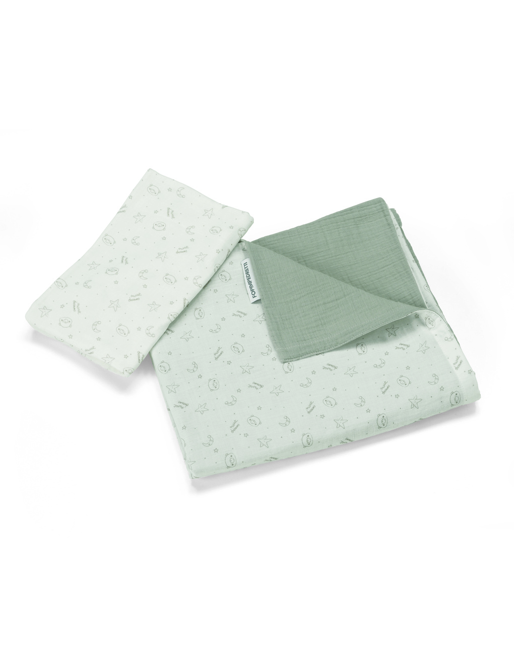 Completo piumone double-face per lettino  - foppapedretti