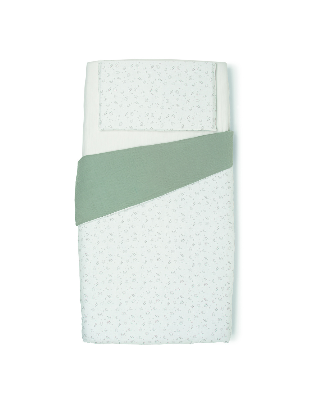 Completo piumone double-face per lettino  - foppapedretti