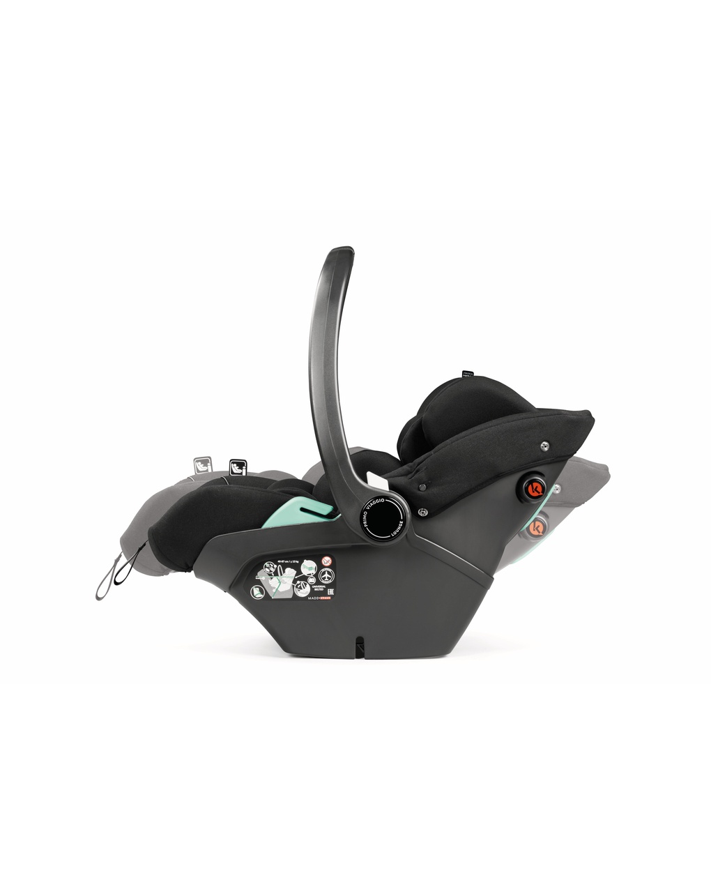 Trio veloce tc belvedere lounge - true black - peg perego