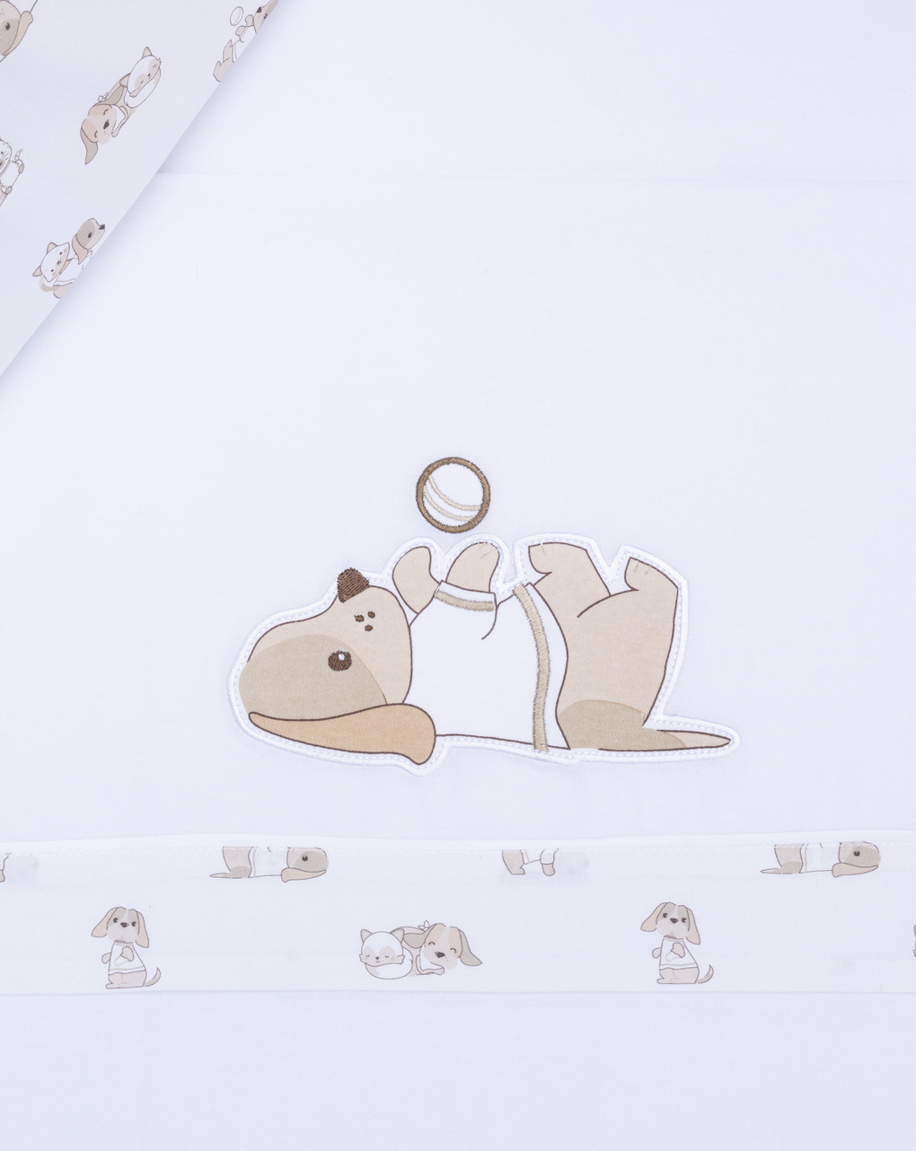 Set 3 pezzi culla cagnolini