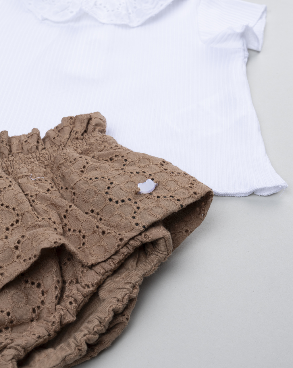 Completo estivo bimba t-shirt e shorts