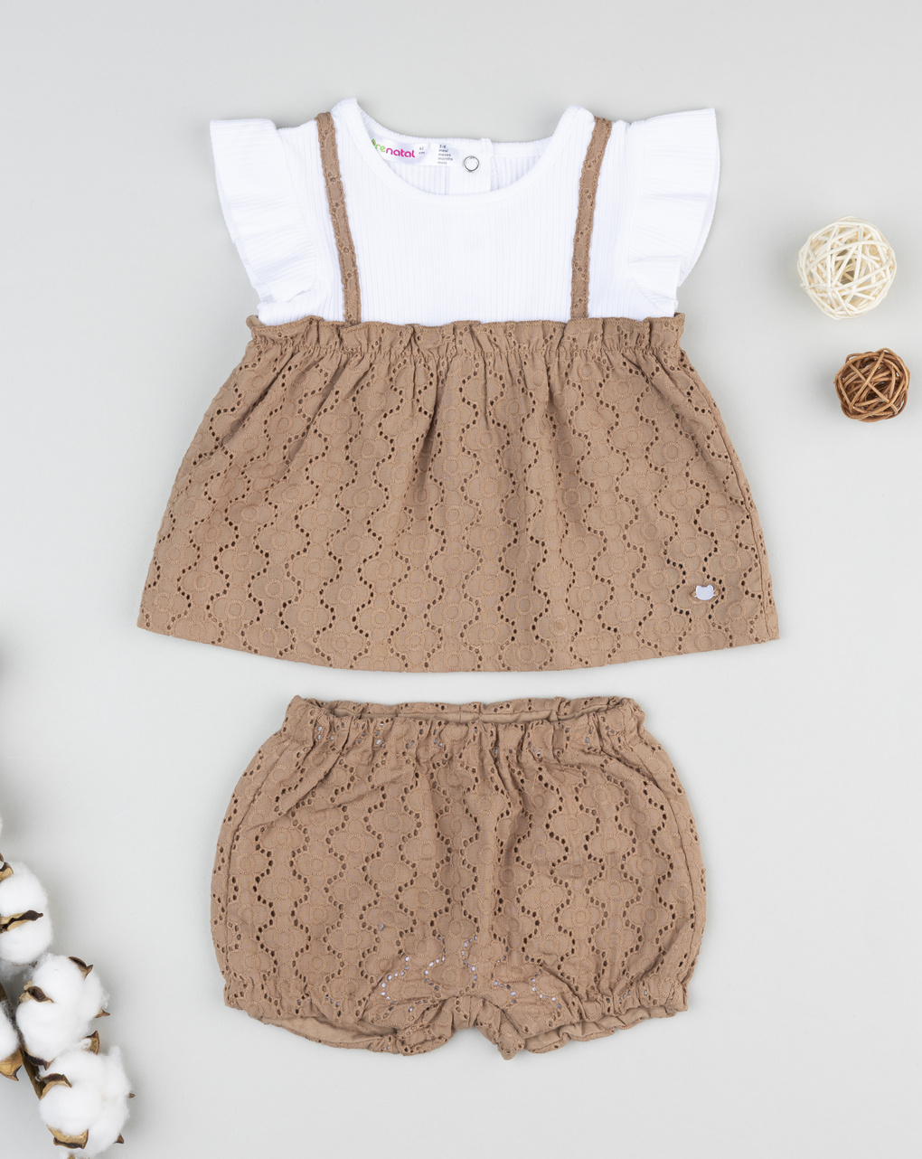 Completo bimba sangallo marrone