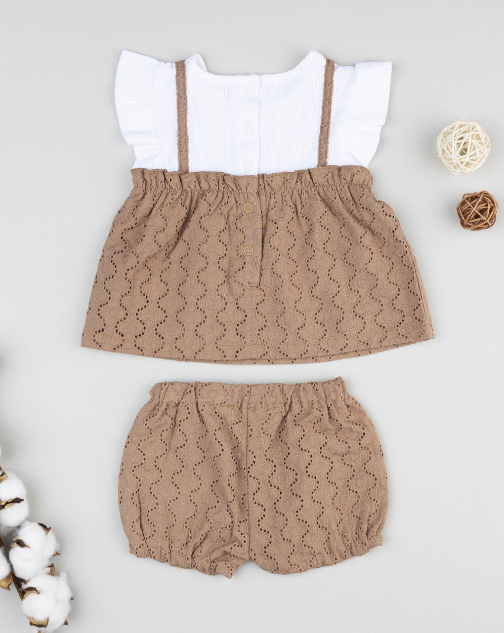 Completo bimba sangallo marrone