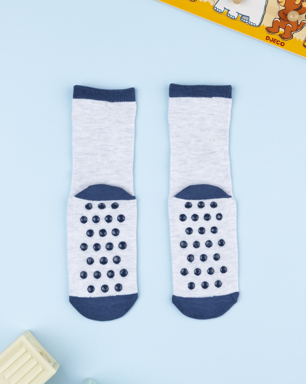 Antiscivolo bimbo grigio tigre