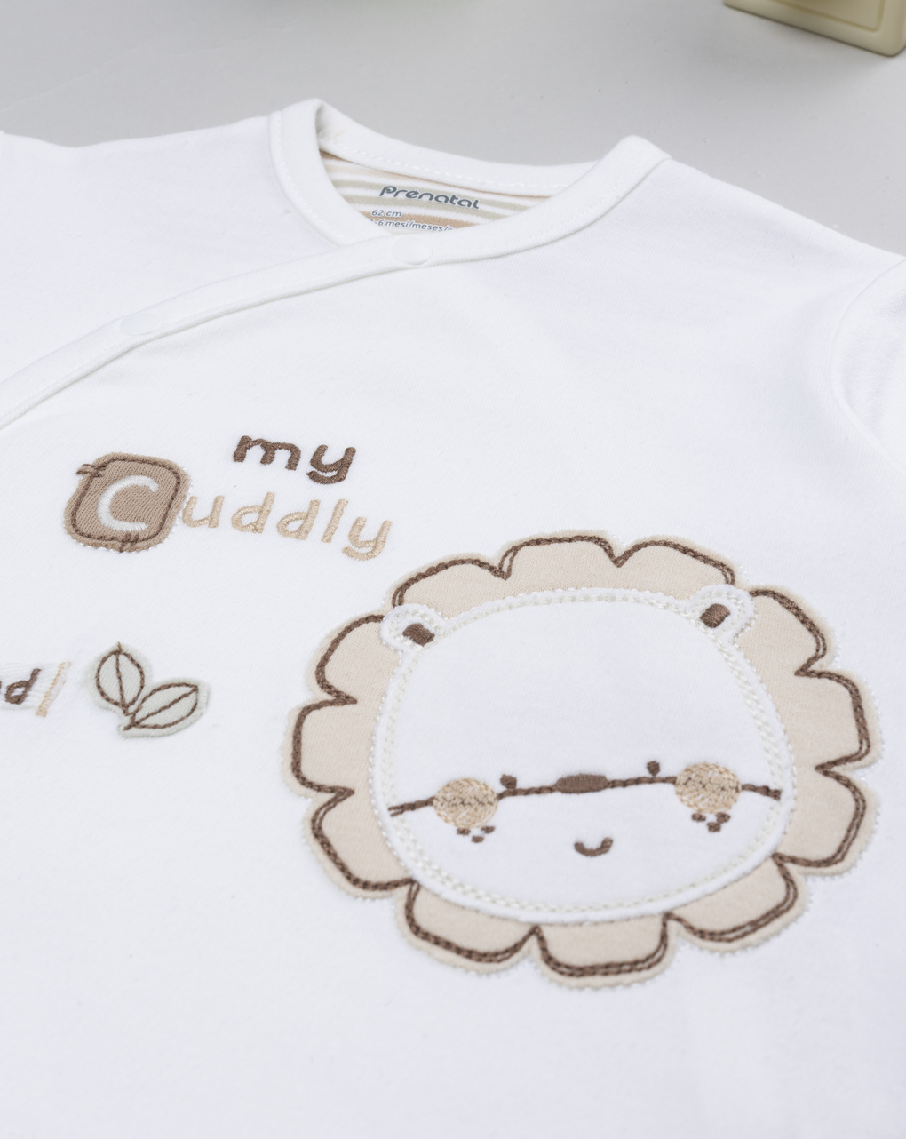 Completo bimbo bianco/beige lion