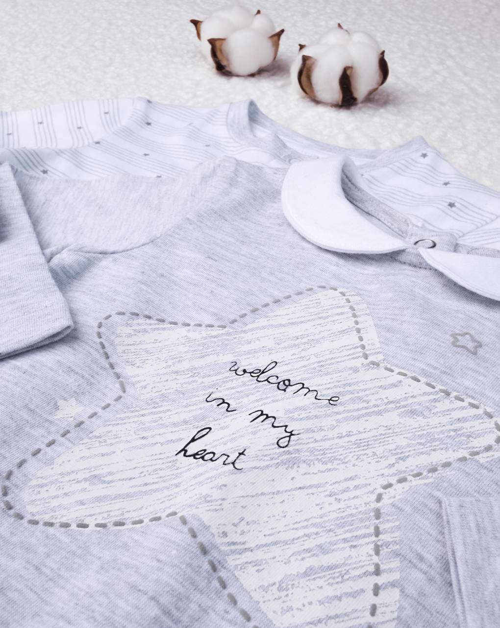 Pack 2 tutine unisex "grey"