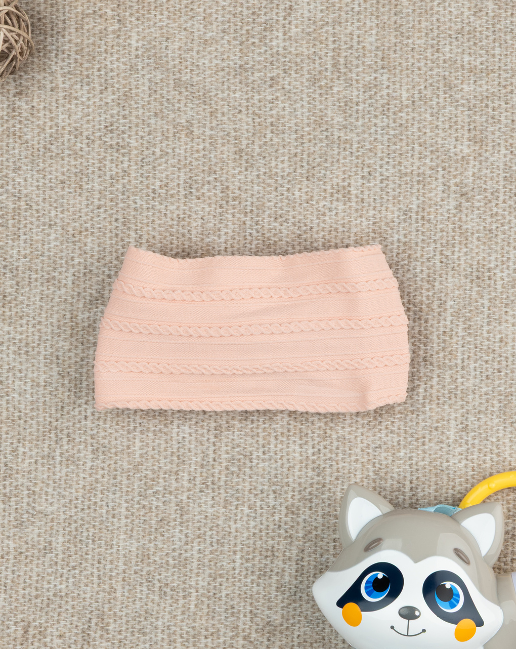 Fascia capelli bimba rosa