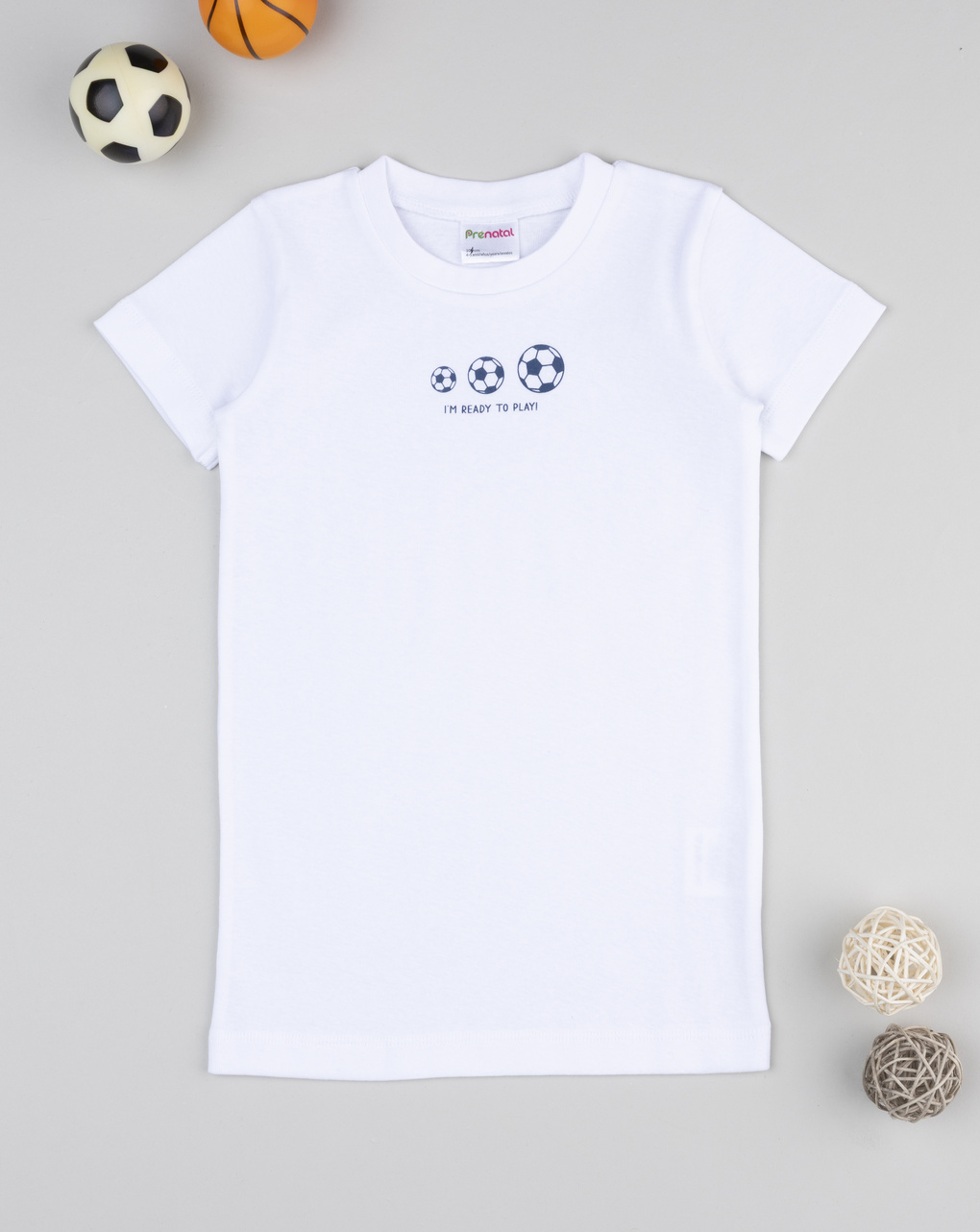 T-shirt bimbo calcio maniche corte