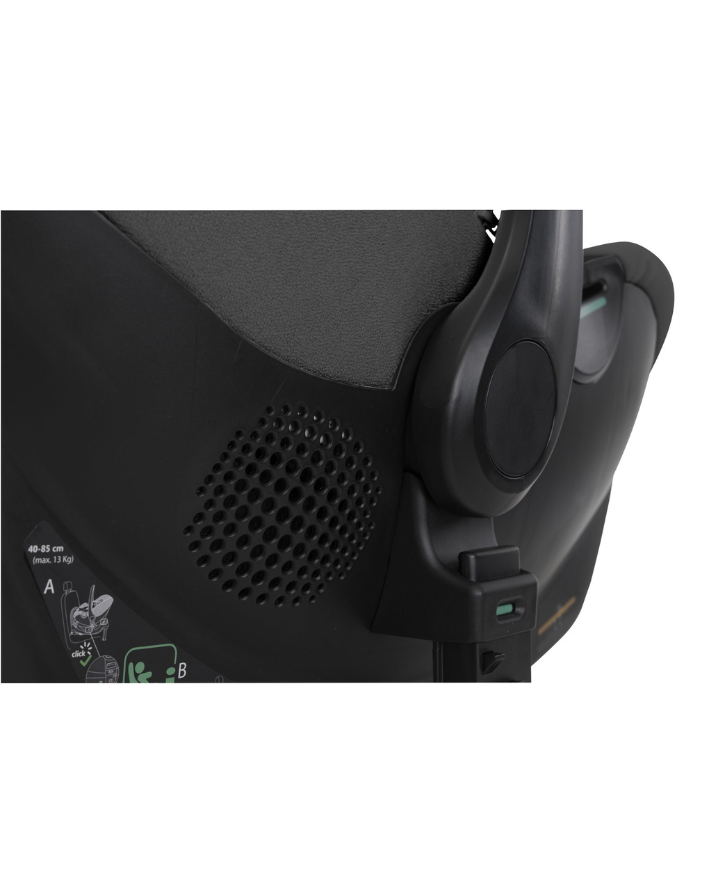 Seggiolino auto kory plus 2025 black satin 40-87cm - chicco