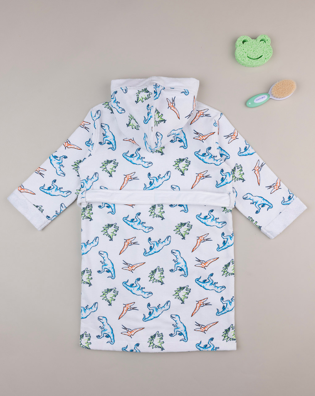 Accappatoio bambino dinosauri
