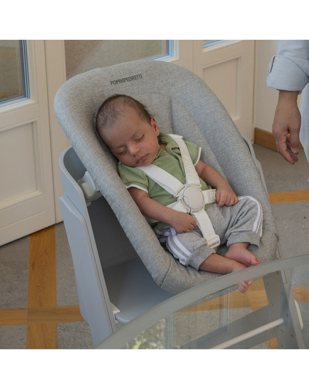 Sdraietta mignon per sedia evolutiva stile e tiramisù  cappuccino - foppapedretti