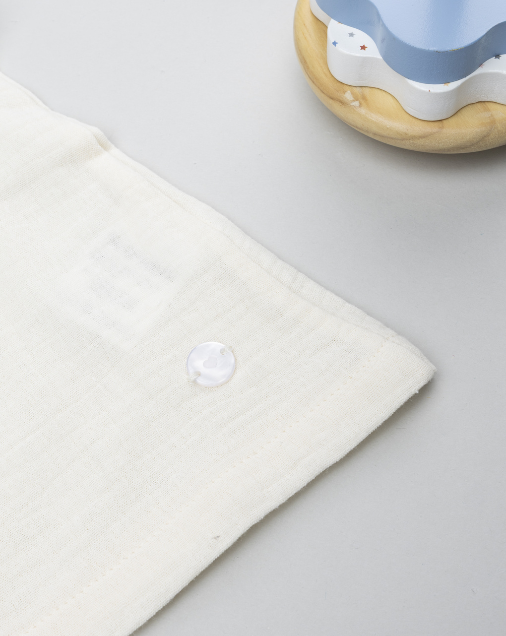 Blusa premium panna con ricami