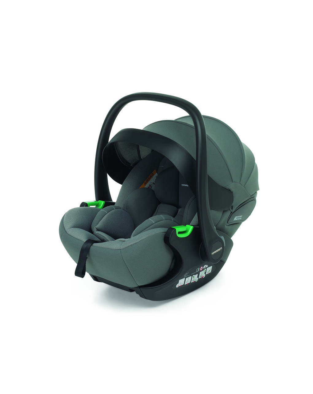 Trio divo sport + seggiolino rek grey+ adattatore - foppapedretti