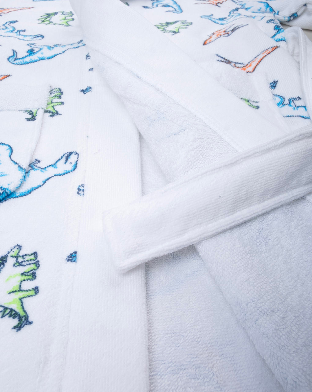 Accappatoio bambino dinosauri