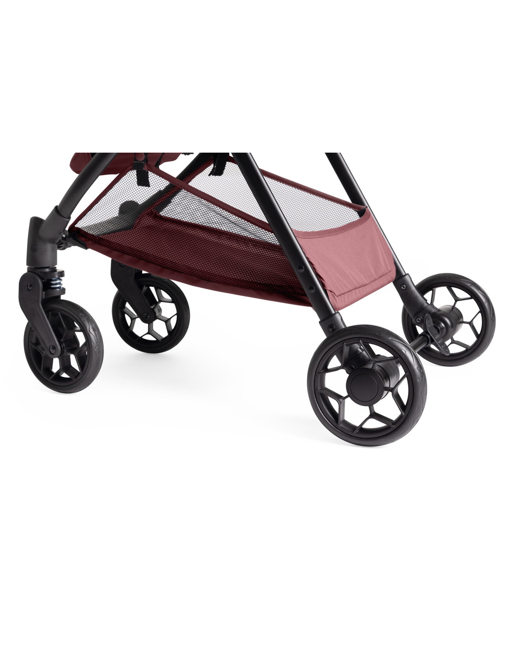 Passeggino Roma Rizzo 2 Teddy Nero | Leggero E Compatto 5,9kg | Dalla Nascita Con Inclusi Parapioggia E Zanzariera
